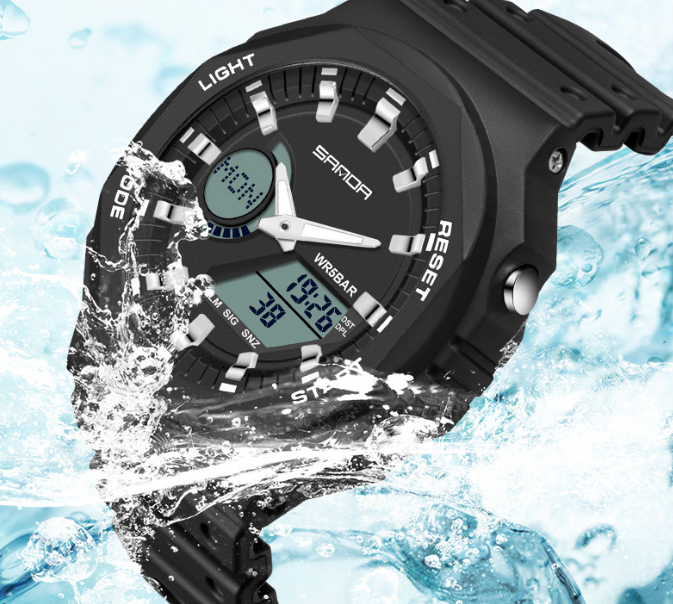 Reloj SANDA 6016 - Resistente al Agua y Golpes