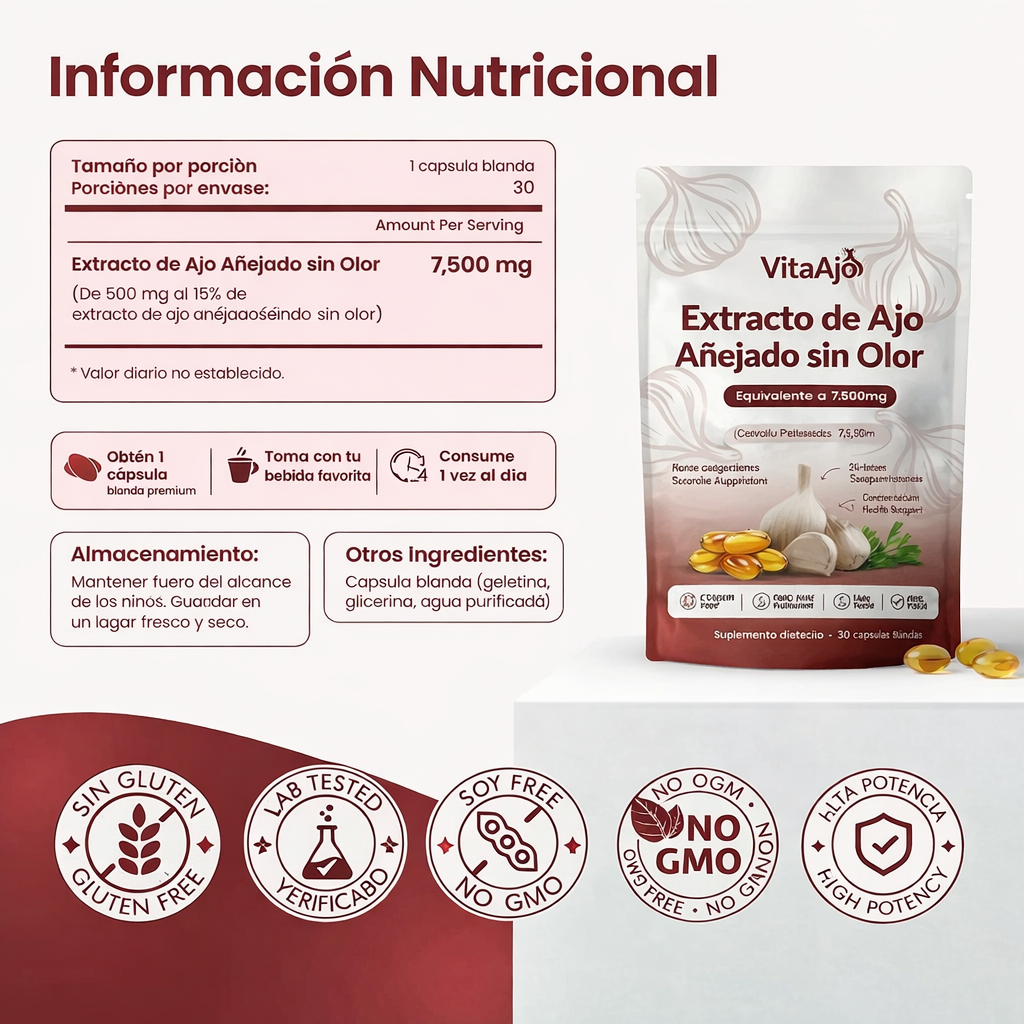 VitaAjo | Bienestar diario en una fórmula fácil de tomar