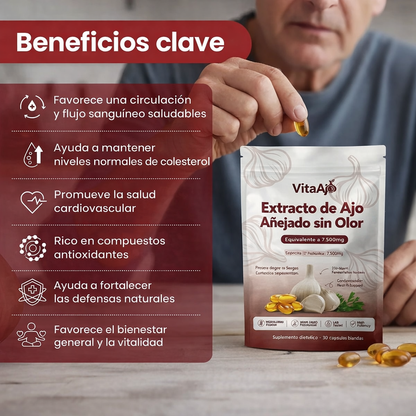 VitaAjo | Bienestar diario en una fórmula fácil de tomar