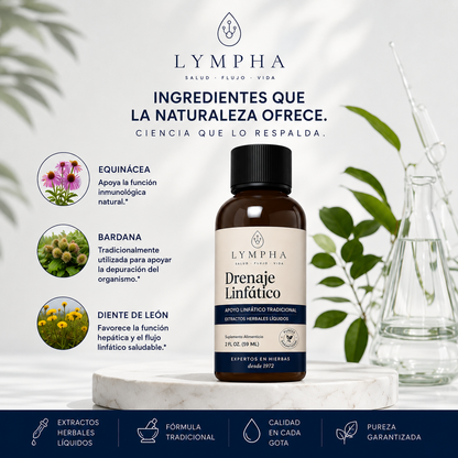 [OFERTA 3x1] Lympha®: Despídete de la Hinchazón y Vuelve a Sentirte Ligera en Días