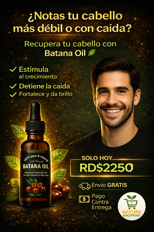 Aceite de Batana para el crecimiento capilar