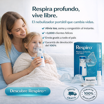 Respiro™ | Respira tranquilo, en cualquier momento y en cualquier lugar