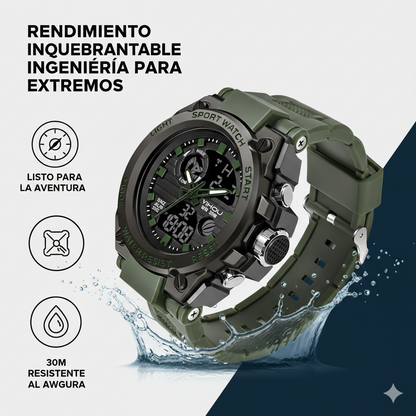 Sanda® ORIGINAL | El reloj todoterreno que combina estilo y resistencia