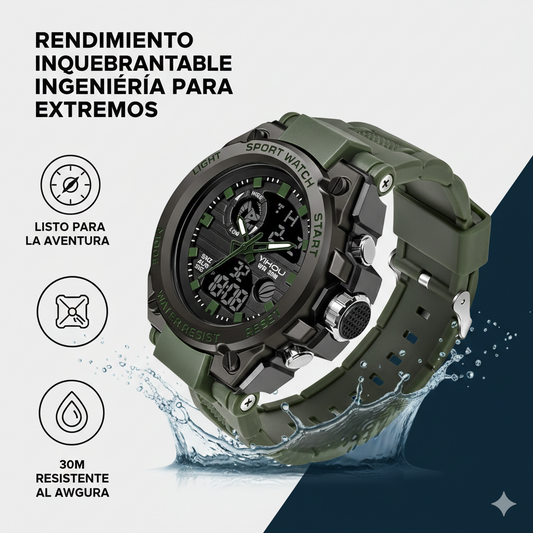 Sanda® ORIGINAL | El reloj todoterreno que combina estilo y resistencia