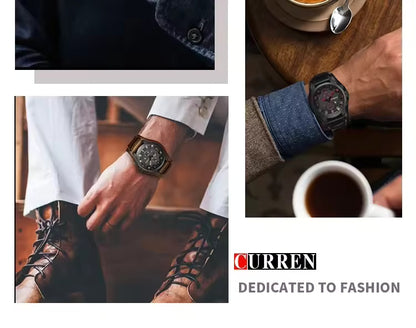 Curren 8225 | Elegante reloj para hombre