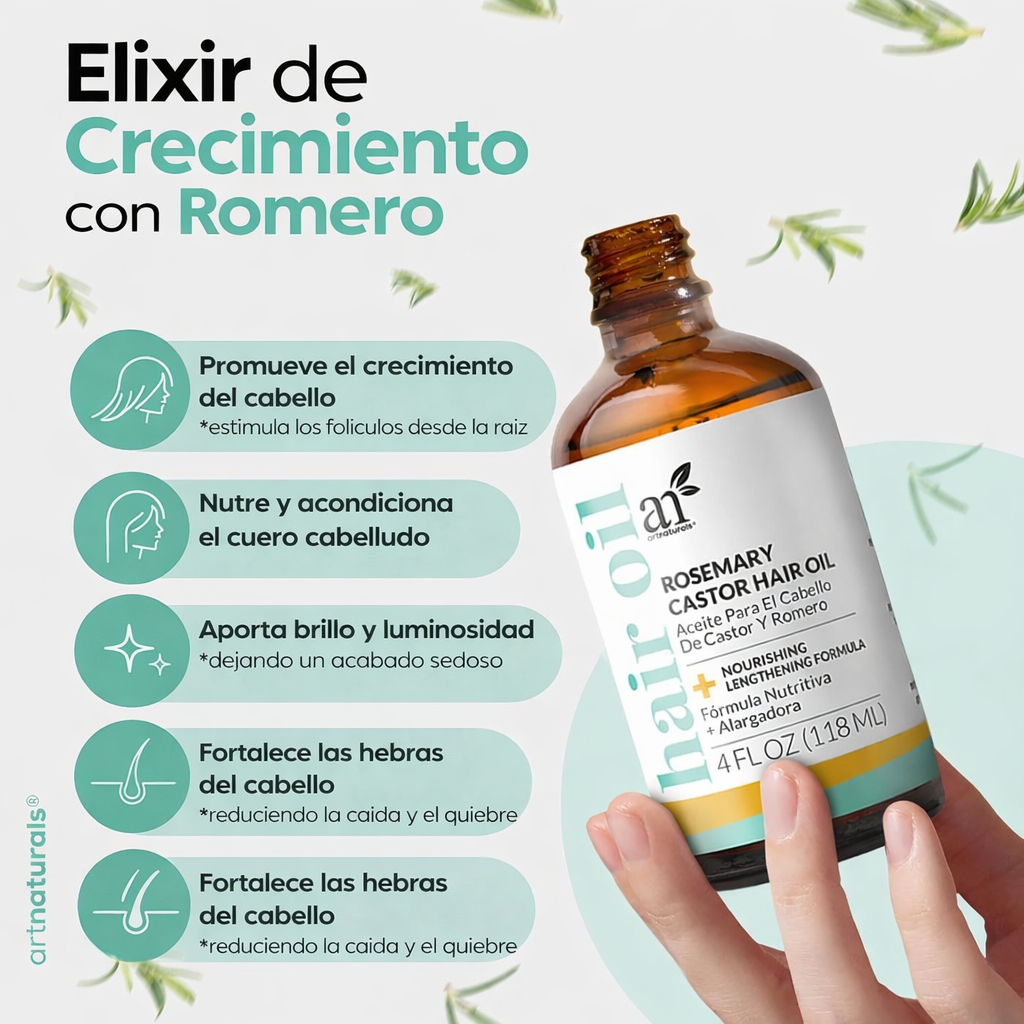 ROSEVIA™ - Kit de Crecimiento Capilar con Masajeador