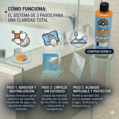 Removedor de Manchas de Minerales y Agua