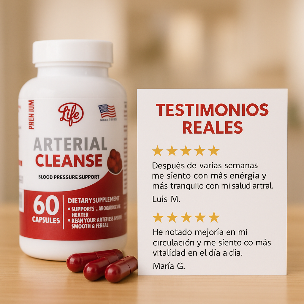 CardioFlow+™ – Arterias Limpias y Circulación Activa